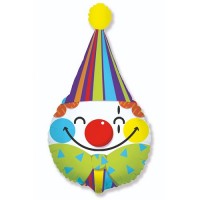 Фольгированный шар Клоун
